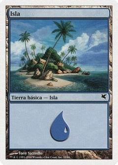 Island (Spanish) - "Isla" (E33) (PSAL-E33) - Magic Encyclopedia 2005 (Salvat/Hachette)-1