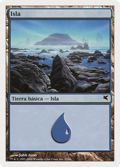 Island (Spanish) - "Isla" (H23) (PSAL-H23) - Magic Encyclopedia 2005 (Salvat/Hachette)-1