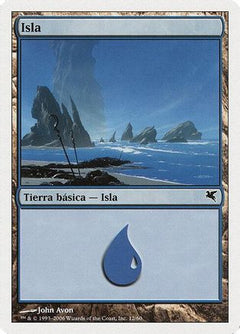 Island (Spanish) - "Isla" (G12) (PSAL-G12) - Magic Encyclopedia 2005 (Salvat/Hachette)-1