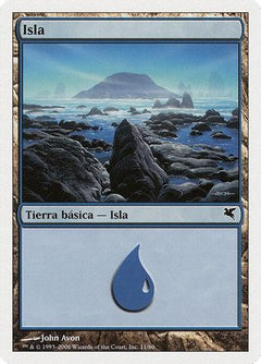 Island (Spanish) - "Isla" (G11) (PSAL-G11) - Magic Encyclopedia 2005 (Salvat/Hachette)-1