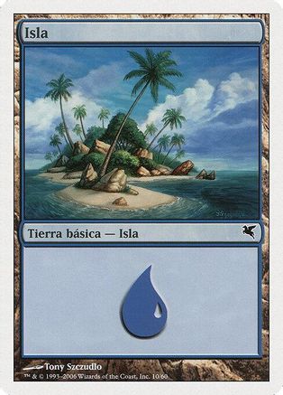 Island (Spanish) - "Isla" (E10) (PSAL-E10) - Magic Encyclopedia 2005 (Salvat/Hachette)-1
