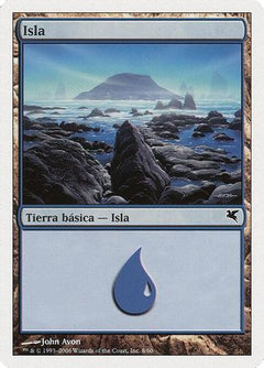 Island (Spanish) - "Isla" (E8) (PSAL-0E8) - Magic Encyclopedia 2005 (Salvat/Hachette)-1