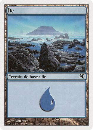 Island (French) - "Ile" (H57) (PSAL-H57) - Magic Encyclopedia 2005 (Salvat/Hachette)-1