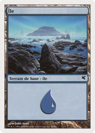 Island (French) - "Ile" (H46) (PSAL-H46) - Magic Encyclopedia 2005 (Salvat/Hachette)-1