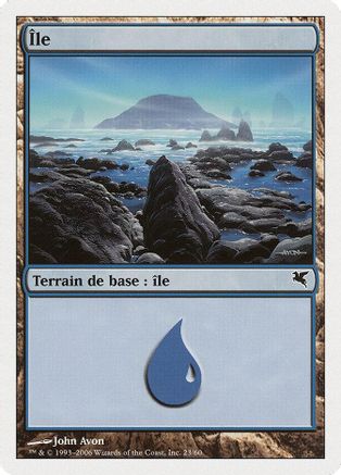 Island (French) - "Ile" (H23) (PSAL-H23) - Magic Encyclopedia 2005 (Salvat/Hachette)-1