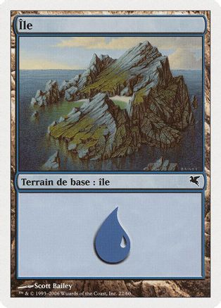 Island (French) - "Ile" (H22) (PSAL-H22) - Magic Encyclopedia 2005 (Salvat/Hachette)-1