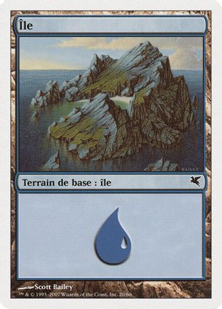 Island (French) - "Ile"(E20) (PSAL-E20) - Magic Encyclopedia 2005 (Salvat/Hachette)-1