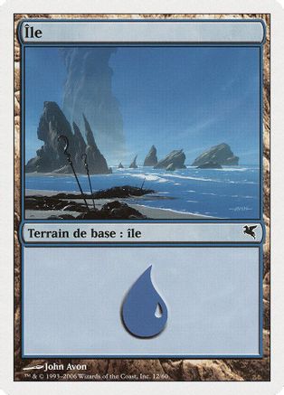 Island (French) - "Ile" (G12) (PSAL-G12) - Magic Encyclopedia 2005 (Salvat/Hachette)-1