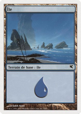 Island (French) - "Ile" (E9) (PSAL-0E9) - Magic Encyclopedia 2005 (Salvat/Hachette)-1
