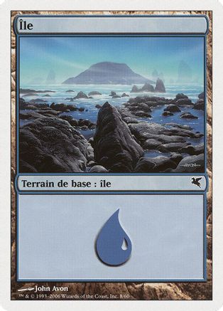 Island (French) - "Ile" (H8) (PSAL-0H8) - Magic Encyclopedia 2005 (Salvat/Hachette)-1