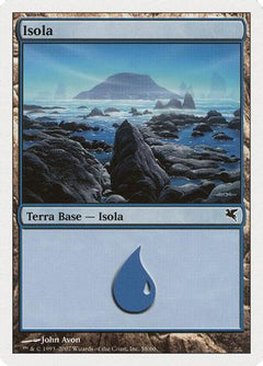 Island (Italian) - "Isola" (E58) (PSAL-E58) - Magic Encyclopedia 2005 (Salvat/Hachette)-1