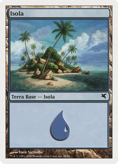 Island (Italian) - "Isola" (G48) (PSAL-G48) - Magic Encyclopedia 2005 (Salvat/Hachette)-1
