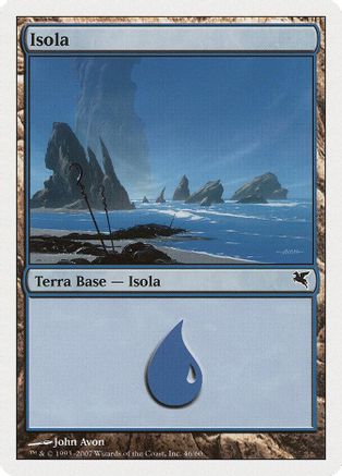 Island (Italian) - "Isola" (E46) (PSAL-E46) - Magic Encyclopedia 2005 (Salvat/Hachette)-1