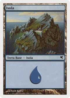 Island (Italian) - "Isola" (E34) (PSAL-E34) - Magic Encyclopedia 2005 (Salvat/Hachette)-1