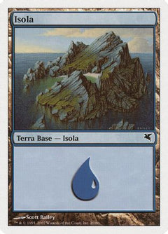 Island (Italian) - "Isola"(E20) (PSAL-E20) - Magic Encyclopedia 2005 (Salvat/Hachette)-1