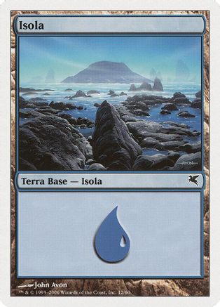 Island (Italian) - "Isola" (H12) (PSAL-H12) - Magic Encyclopedia 2005 (Salvat/Hachette)-1