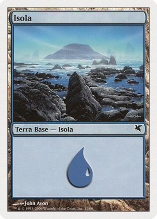 Island (Italian) - "Isola" (G11) (PSAL-G11) - Magic Encyclopedia 2005 (Salvat/Hachette)-1