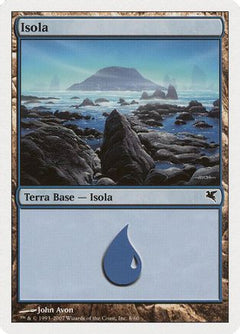 Island (Italian) - "Isola" (E8) (PSAL-0E8) - Magic Encyclopedia 2005 (Salvat/Hachette)-1