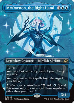 Mm'menon, the Right Hand (Borderless) [Edge of Eternities]-1