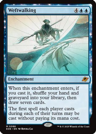 Weftwalking (EOE-086) - Edge of Eternities Foil-1