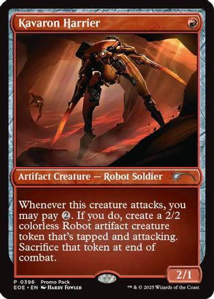 Kavaron Harrier (Promo Pack) [Edge of Eternities Promo Pack]-1