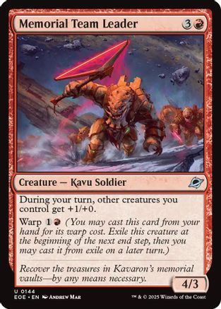 Memorial Team Leader [Edge of Eternities]-1