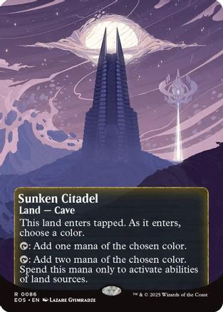 Sunken Citadel (0086) (Borderless) [Edge of Eternities: Stellar Sights]-1