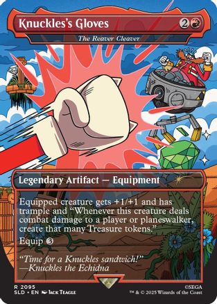 Knuckles's Gloves - The Reaver Cleaver [Secret Lair Drop Series]-1