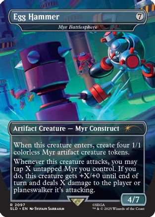 Egg Hammer - Myr Battlesphere [Secret Lair Drop Series]-1