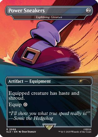 Power Sneakers - Lightning Greaves [Secret Lair Drop Series]-1