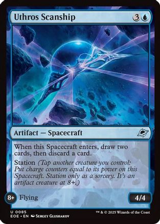 Uthros Scanship (EOE-085) - Edge of Eternities Foil-1