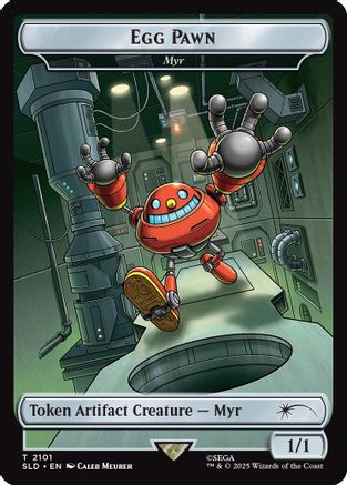 Egg Pawn - Myr Token [Secret Lair Drop Series]-1