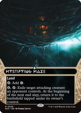 Mystifying Maze (0029) (Borderless) [Edge of Eternities: Stellar Sights]-1