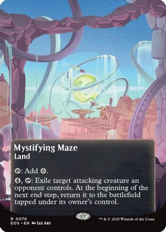 Mystifying Maze (0074) (Borderless) [Edge of Eternities: Stellar Sights]-1