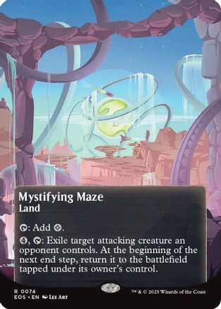 Mystifying Maze (0074) (Borderless) [Edge of Eternities: Stellar Sights]-1