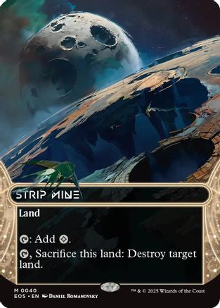 Strip Mine (0040) (Borderless) [Edge of Eternities: Stellar Sights]-1