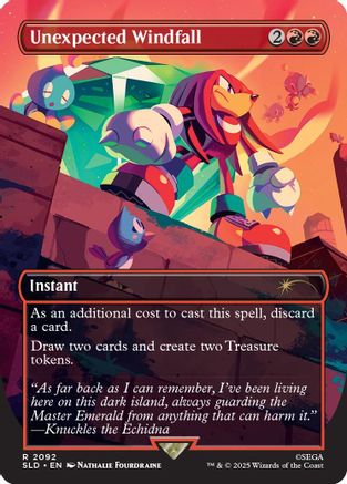 Unexpected Windfall (2092) (SLD-2092) - Secret Lair Drop Series-1