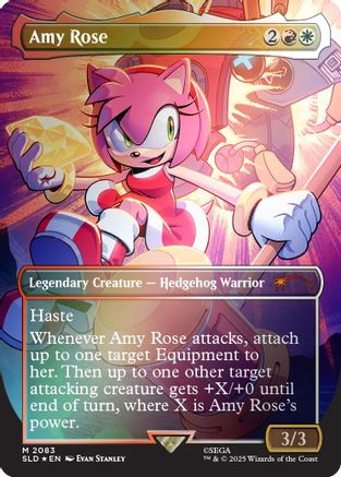 Amy Rose (Rainbow Foil) [Secret Lair Drop Series]-1