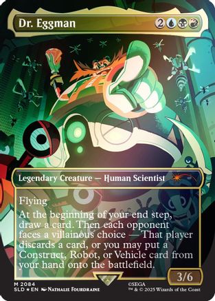 Dr. Eggman (Rainbow Foil) [Secret Lair Drop Series]-1