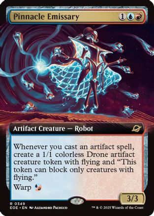 Pinnacle Emissary (Extended Art) [Edge of Eternities]-1