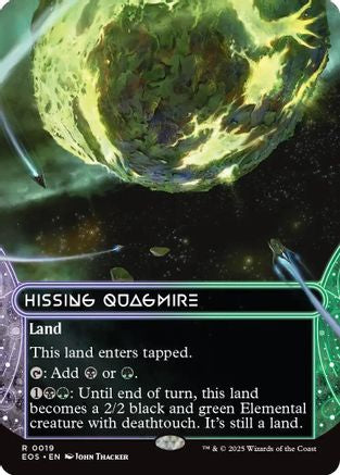 Hissing Quagmire (0019) (Borderless) [Edge of Eternities: Stellar Sights]-1