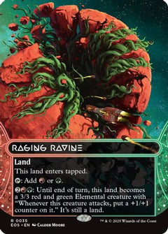 Raging Ravine (0035) (Borderless) [Edge of Eternities: Stellar Sights]-1