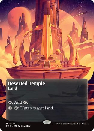 Deserted Temple (0056) (Borderless) [Edge of Eternities: Stellar Sights]-1