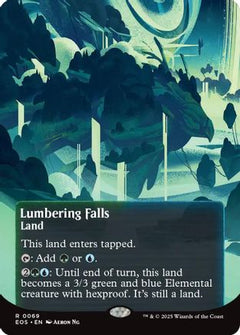 Lumbering Falls (0069) (Borderless) [Edge of Eternities: Stellar Sights]-1