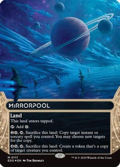 Mirrorpool (0117) (Borderless) (Galaxy Foil) [Edge of Eternities: Stellar Sights]-1