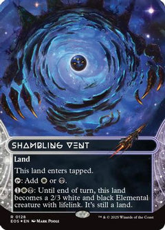 Shambling Vent (0128) (Borderless) (Galaxy Foil) [Edge of Eternities: Stellar Sights]-1