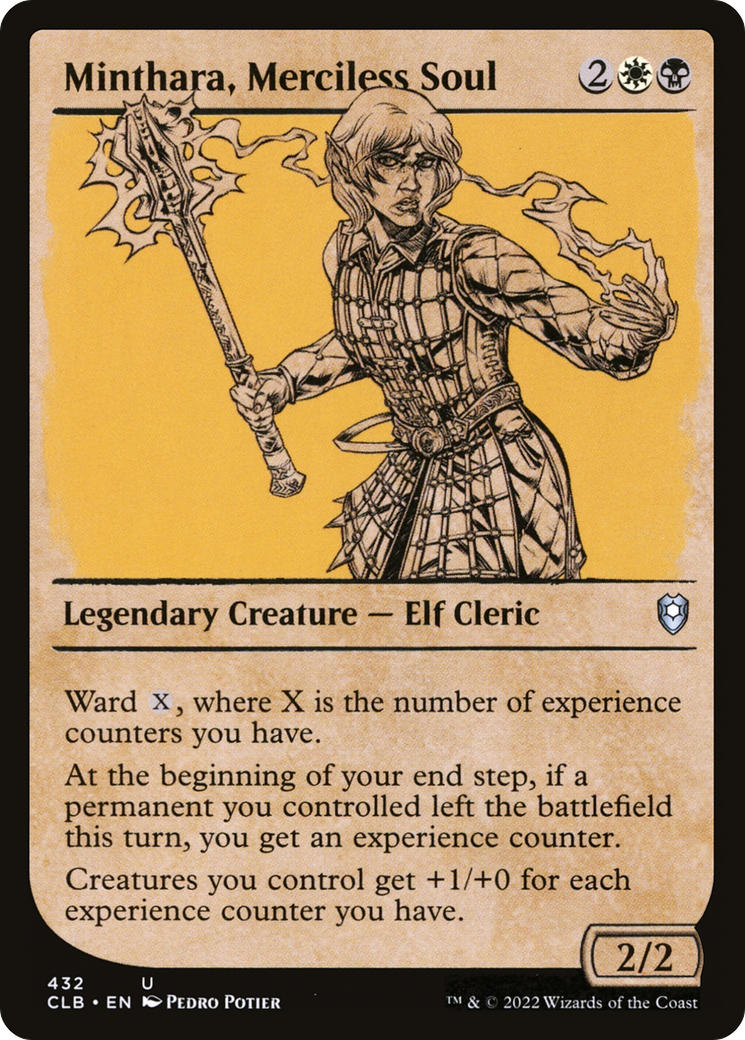 Minthara, Merciless Soul (Showcase) [Commander Legends: Battle for Baldur's Gate]-1