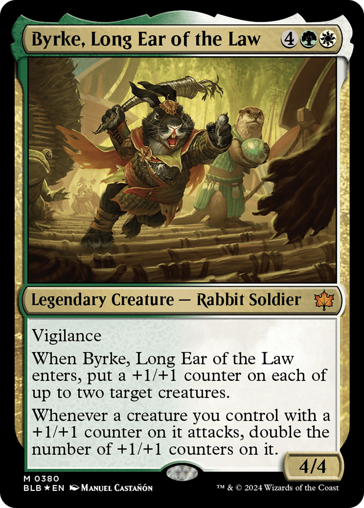 Byrke, Long Ear of the Law [Bloomburrow]-1