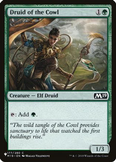Druid of the Cowl [The List]-1