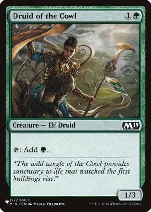 Druid of the Cowl [The List]-1